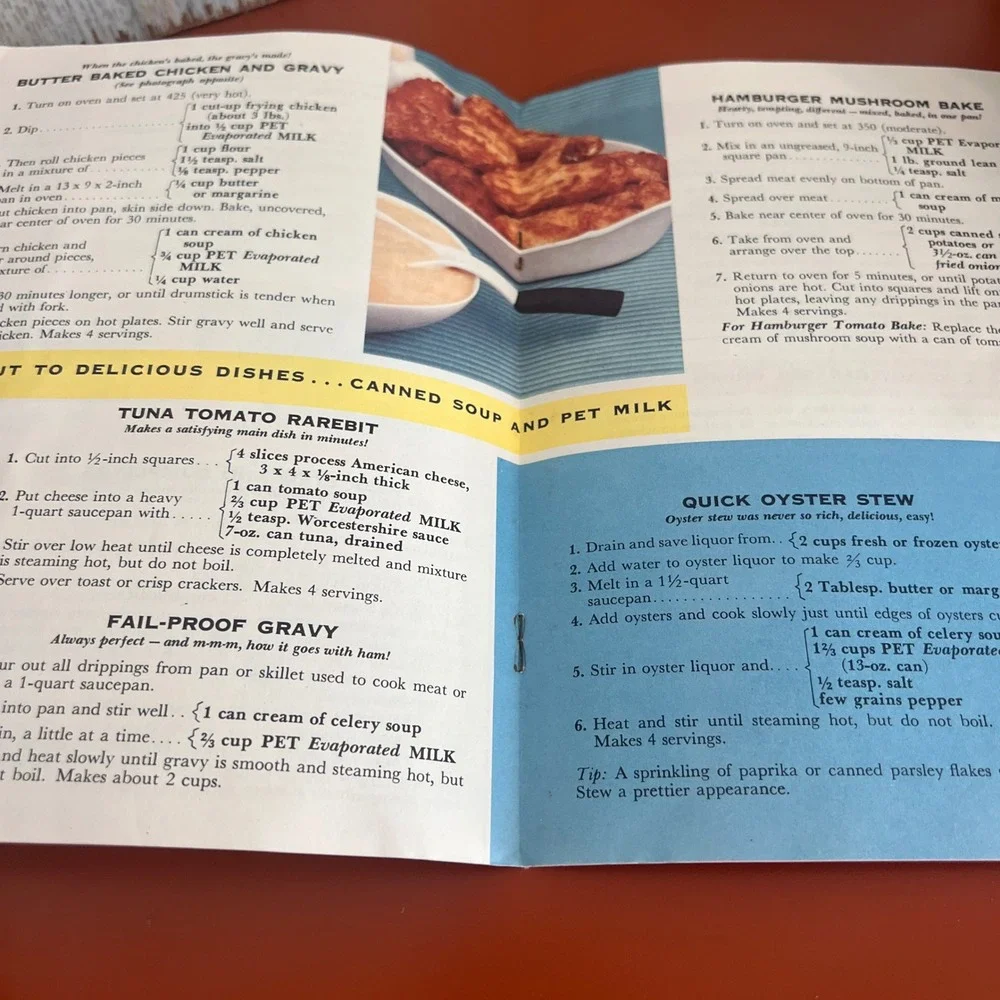 Vintage Carefree Cooking Mary‎ Lee Taylor Pet Milk Company Recipe Booklet 1950s